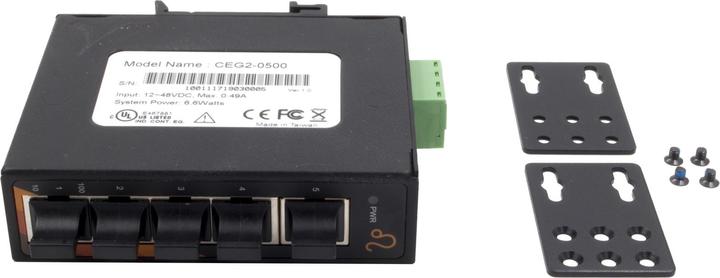 Produktbild Exsys GmbH 5-Port Ethernet Switch -5*10/100/1000Tx, kompakt (5 Ports)