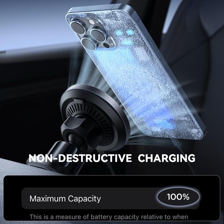 Immagine prodotto Joyroom Supporto per telefono da auto con caricatore wireless (compatibile con MagSafe) per bocchetta