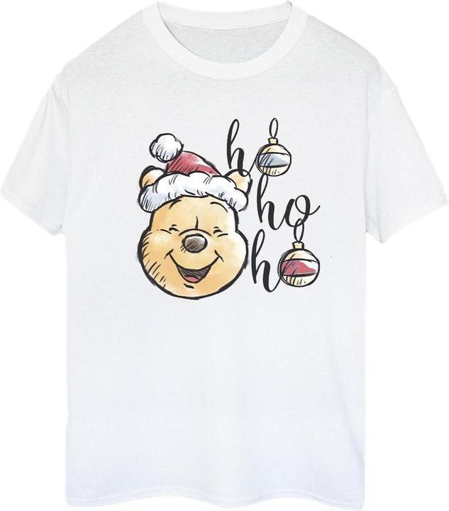 Immagine prodotto Disney Winnie The Pooh Ho Ho Ho Baubles Maglietta Ampia Donna (S)
