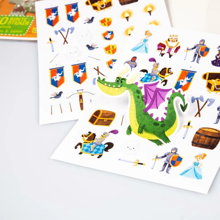 Actual product image Creative craft set: Knight castle