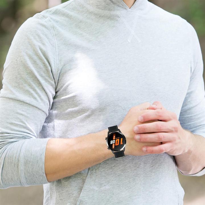 Produktbild Cadorabo Smartwatch Armband (22 mm, Leder)