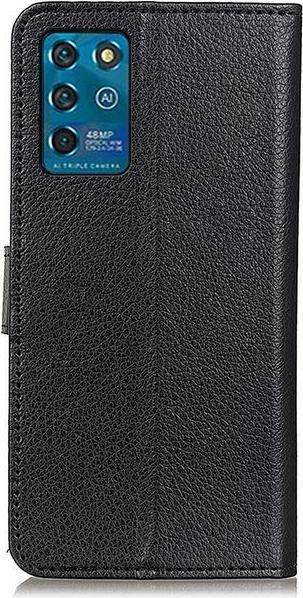 Actual product image MU Classic Litchi Leather Bookcover Series (ZTE Blade V30 Vita)