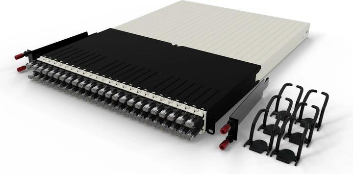 Produktbild PATCHBOX one / 30RU / Cat 6A, STP, 1.8 m, Schwarz (STP, CAT6a, 1.80 m)