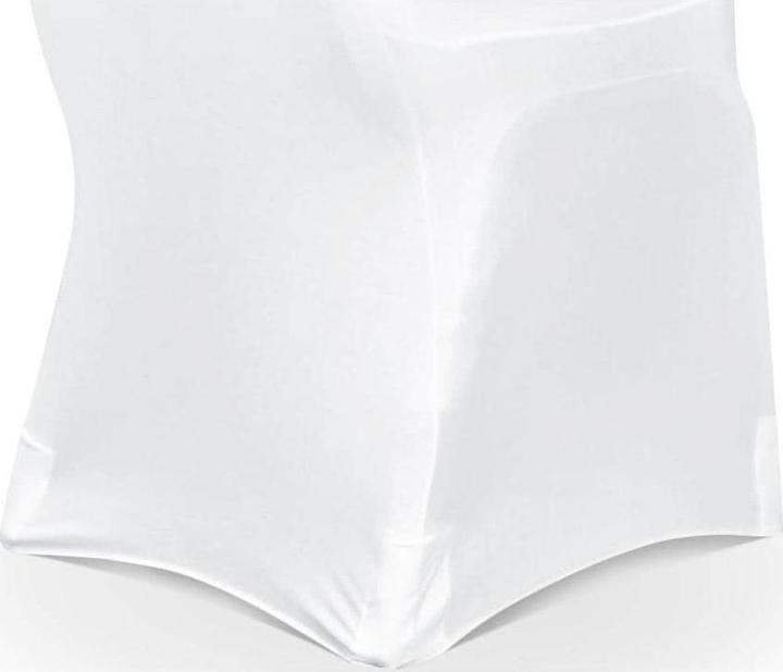 Actual product image Partydeco Fabric chair cover elastic, onsize, 200g, 1 piece, White
