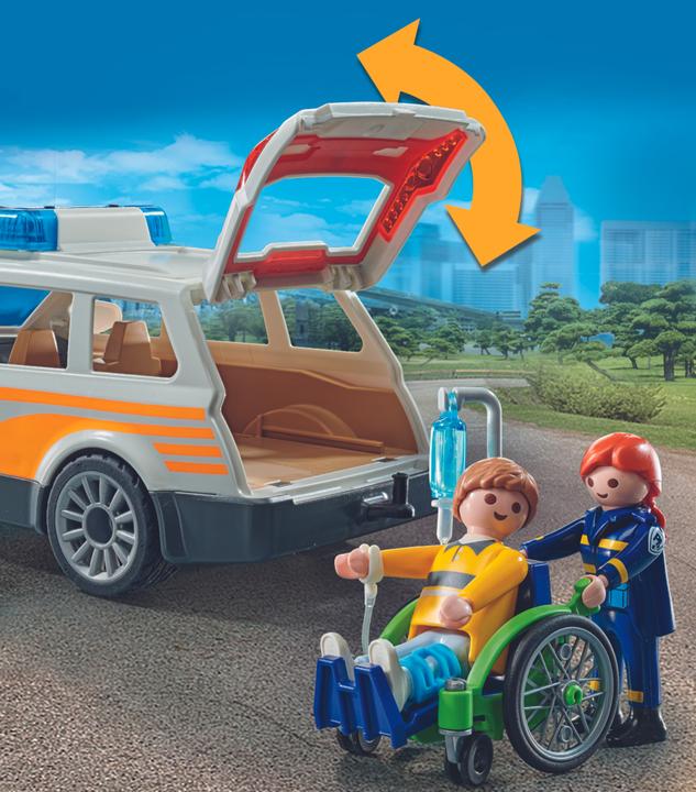 Actual product image Playmobil Emergency doctor car (71037, Playmobil City Life)