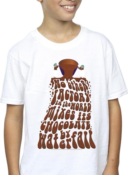 Image du produit Willy Wonka & the Chocolate Factory - T-shirt CHOCOLATE WATERFALL - Garçon (104)