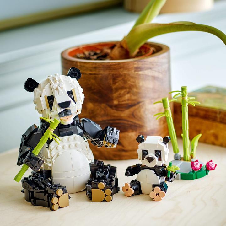 Produktbild LEGO Wilde Tiere: Pandafamilie (31165, LEGO Creator 3-in-1)