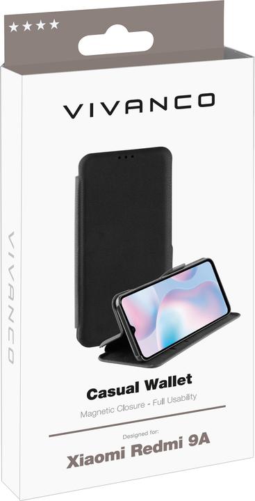 Actual product image Vivanco Casual Wallet Xiaomi Redmi 9A / 9C, black (Xiaomi Redmi 9A)