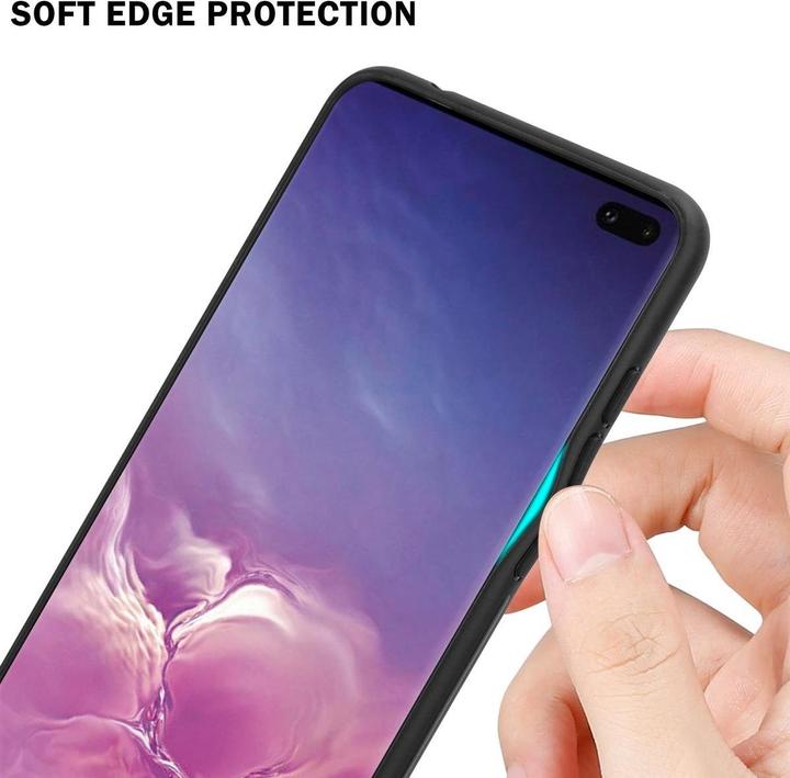 Immagine prodotto Cadorabo Copertura di vetro a strisce in TPU (Samsung Galaxy S10+)