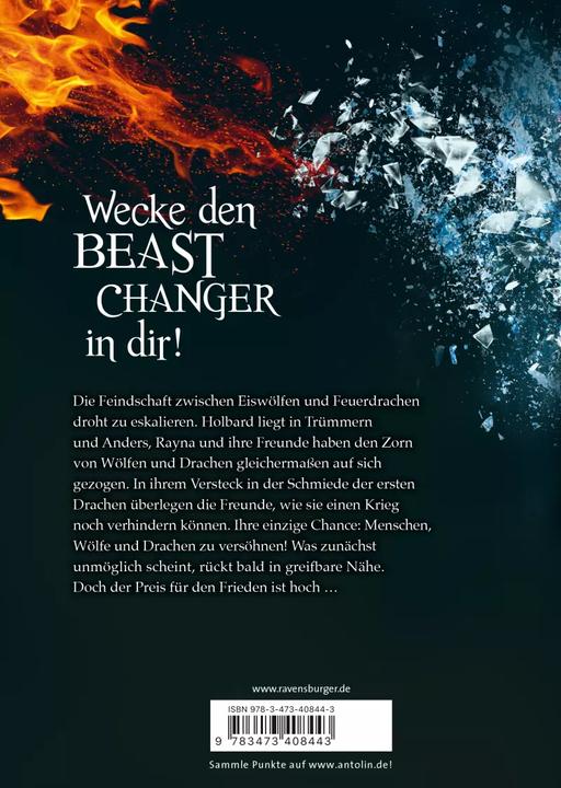 Produktbild Ravensburger Beast Changers, Band 3: Der Kampf der Tierwandler (Deutsch, Amie, Kaufman, 2020)