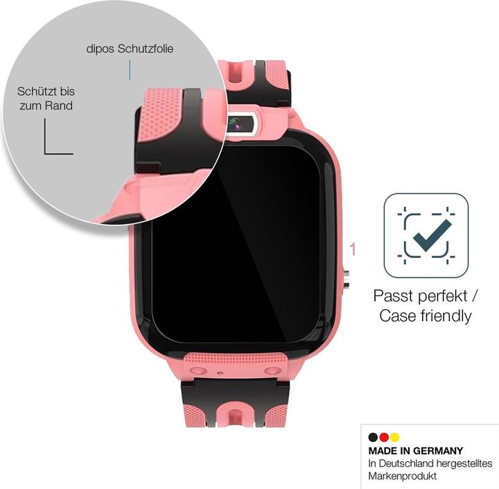 Actual product image Dipos Anti-Shock Screen Protector Clear
