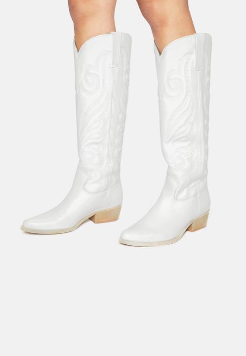 Produktbild Felmini Der Cowboy-Stiefel mit Absatz von, zeichnet sich durch eine wunderschöne Stickerei am Schaft (39)