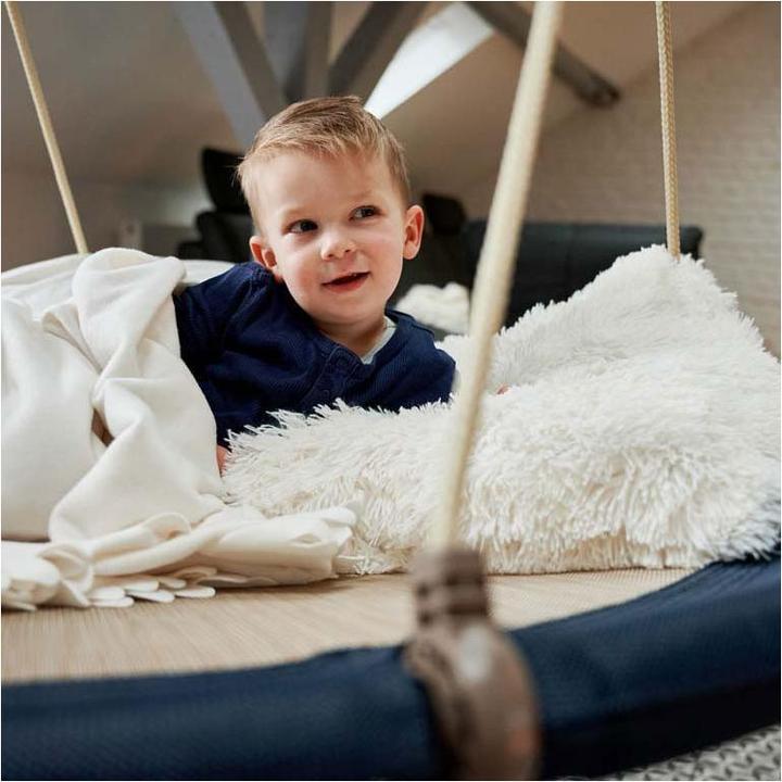 Productafbeelding Hudora Nest Swing Lounge 90 - Middernacht