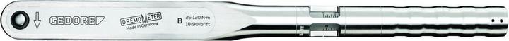 Image du produit Gedore 8561-01 Clé dynamométrique DREMOMETER B 25-120 Nm (1/2", 25 Nm, 120 Nm)