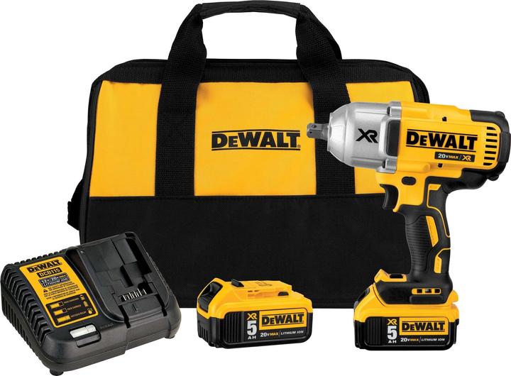 Actual product image DeWalt Battery impact wrench (Rechargeable battery operated)