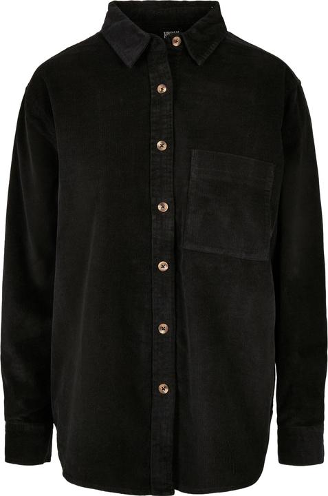 Actual product image Urban Classics Ladies Corduroy Oversized Shirt (S)