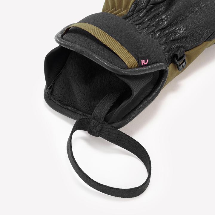 Produktbild Wedze Skihandschuhe Erwachsene - 550 khaki (L)