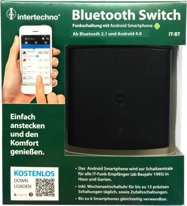 Actual product image intertechno IT BT, smartphone control