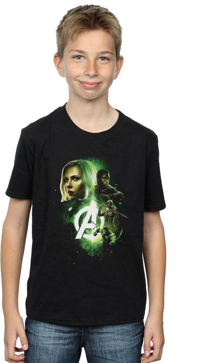Immagine prodotto Avengers Infinity War Widow Panther Team Up Maglietta Ragazzi (140, 146)