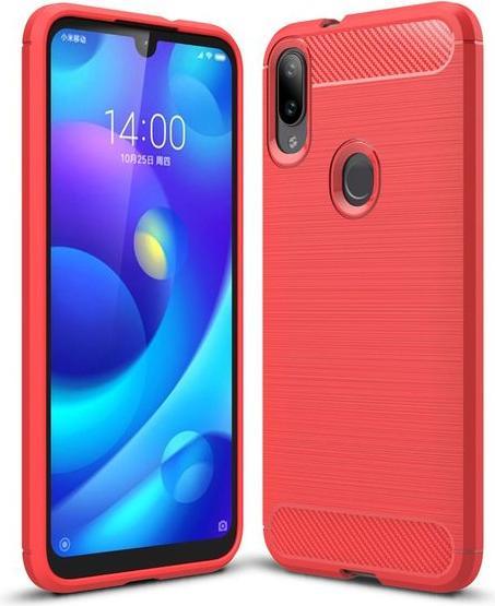 Productafbeelding MU Style Koolstofvezel TPU Softcase-serie (Xiaomi Mi Play)