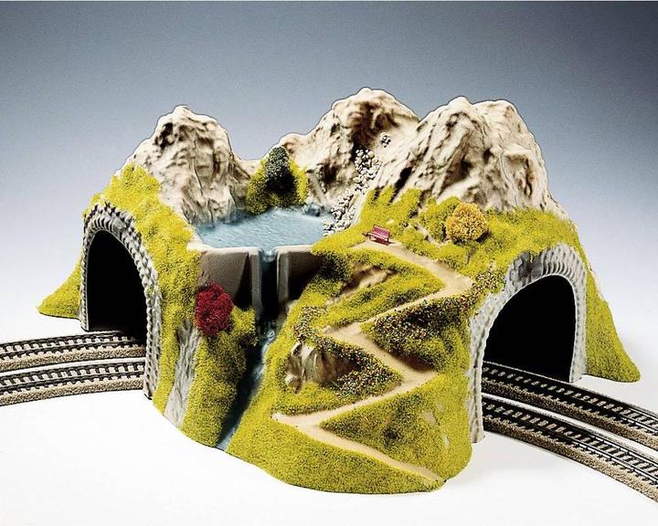 Noch H0 Tunnel 2gleisig Fertigmodel