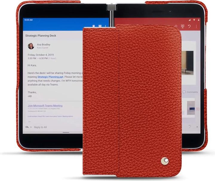 Actual product image Noreve Leather cover (Microsoft Surface Duo)