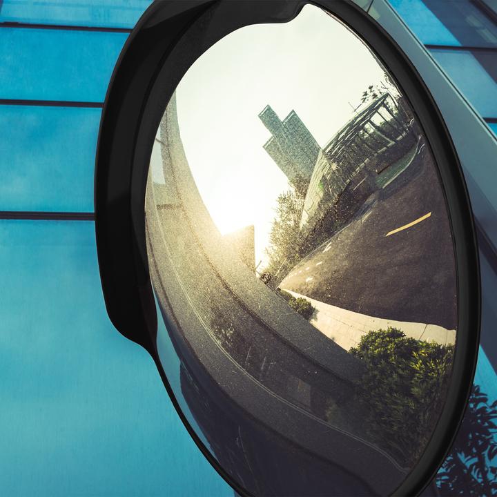 Actual product image Relaxdays Traffic Safety Mirror 45 cm (Ø 45 cm)