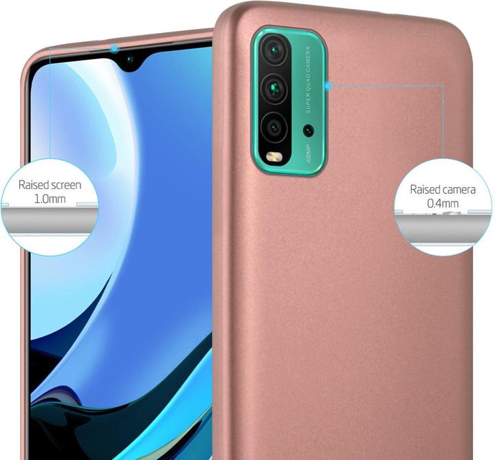 Produktbild Cadorabo TPU Matt Metallic Hülle (Xiaomi Redmi 9T)