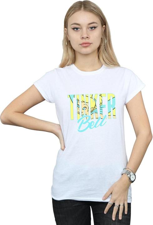 Immagine prodotto Disney Tinker Bell Wording Infill Maglietta Donna (XXL)
