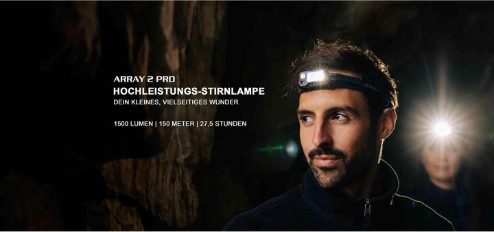 Produktbild Olight Array 2 Pro Stirnlampe (1500 lm)