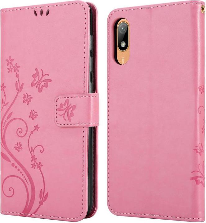 Actual product image Cadorabo Flower Book Cover (Huawei Y6 Pro)