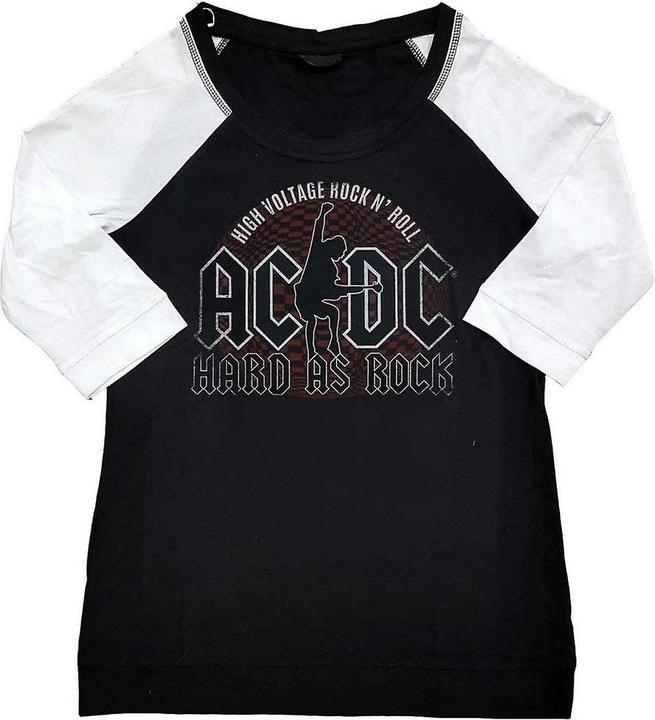 AC/DC Hard As Rock TShirt Raglanärmel