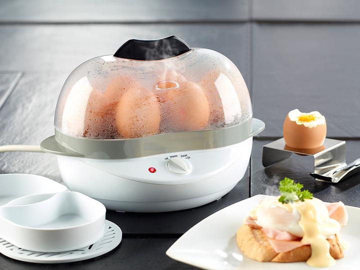 Actual product image Rosenstein & Söhne 2in1 egg stove with keep warm function