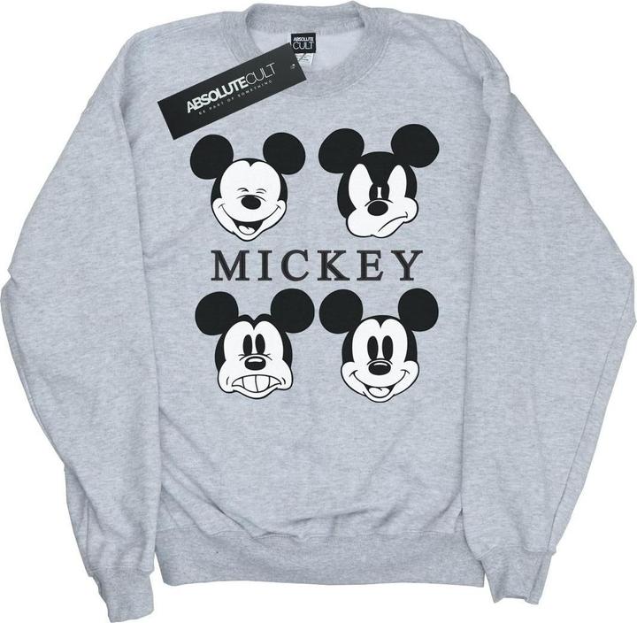 Immagine prodotto Disney Mickey Mouse Four Heads Felpa Ragazze (128)