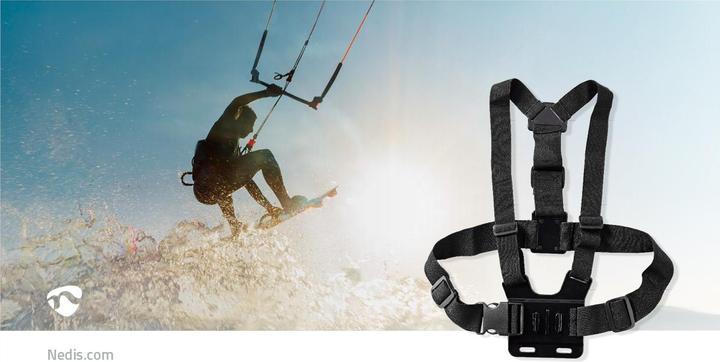 Actual product image Nedis Action Camera Chest Strap