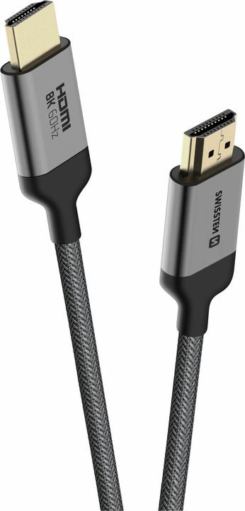 Actual product image Swissten Cable HDMI To HDMI 8K 60Hz 2.0 M (2 m, HDMI)