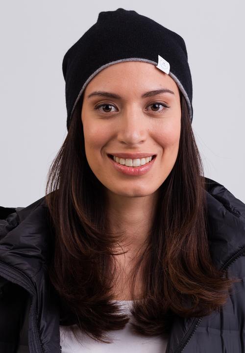 Produktbild Cash-Mere Kaschmir Wendebeanie (One Size)