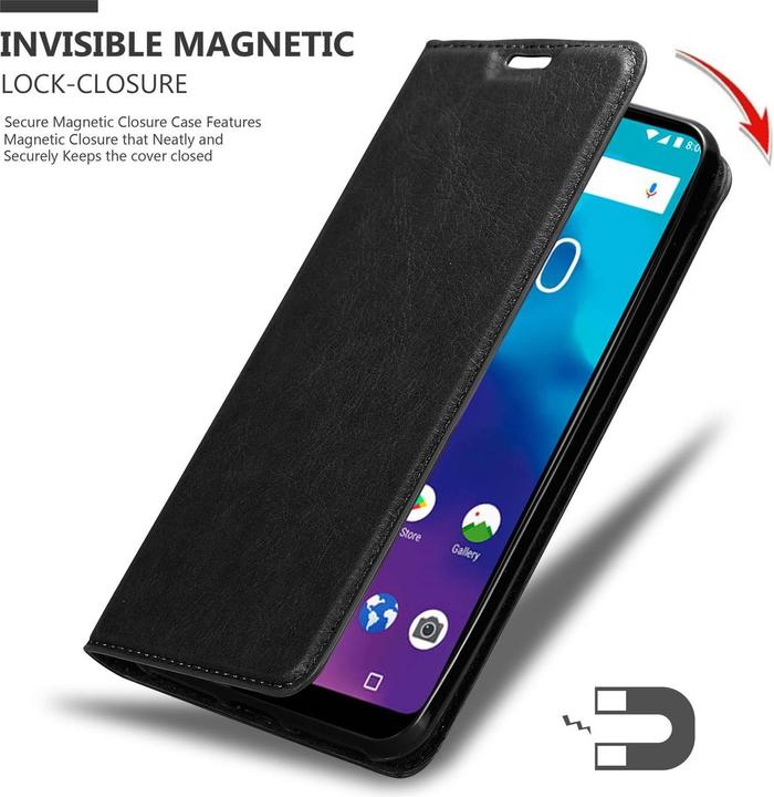 Actual product image Cadorabo Book Invisible Magnet Cover (ZTE Blade V10 Vita)