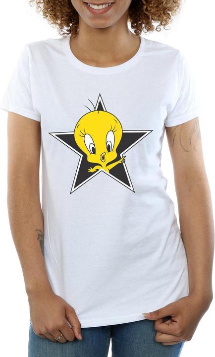 Immagine prodotto Looney Tunes Tweety Pie Star Maglietta Donna (S)