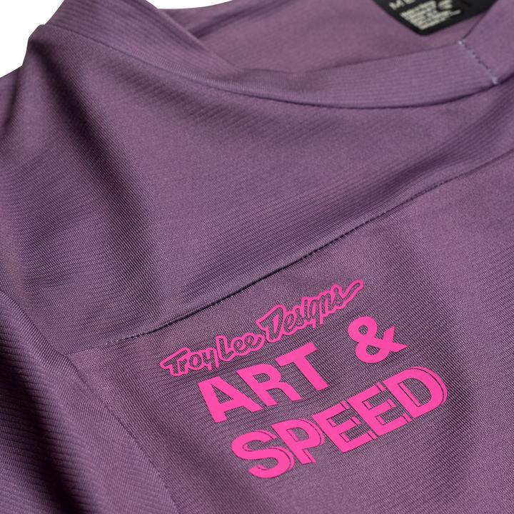 Image du produit Troy Lee Designs Skyline LS Jersey, Radioscape, deep purple, L (L)
