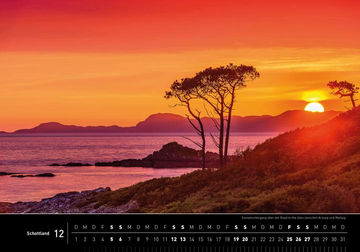 Produktbild Schottland Premiumkalender 2026 (50 x 35 cm, Deutsch)