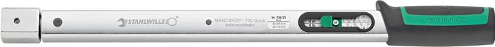 Actual product image Stahlwille Torque wrench service MANOSKOP® | 730/20 Quick (1/2", 40 Nm, 200 Nm)