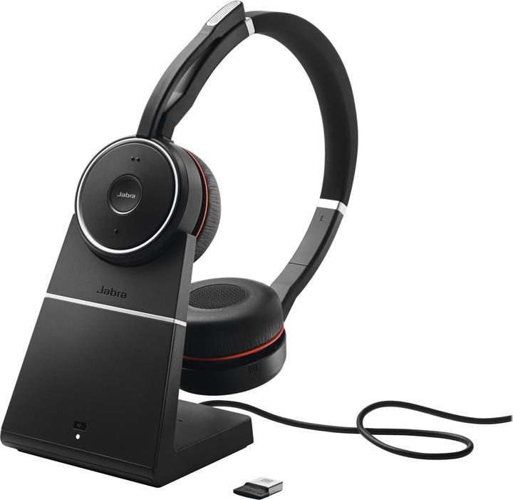 Actual product image Jabra Evolve 75 SE MS Stereo (Wireless, USB-A)