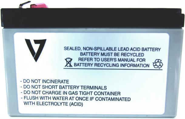 Actual product image V7 RBC17-V7-1E - UPS Battery (equivalent to: APC RBC17)