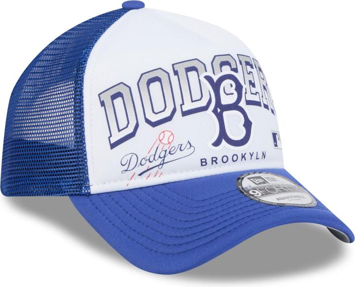 Produktbild New Era A-Frame Mesh Trucker Cap - RETRO Los Angeles Dodgers