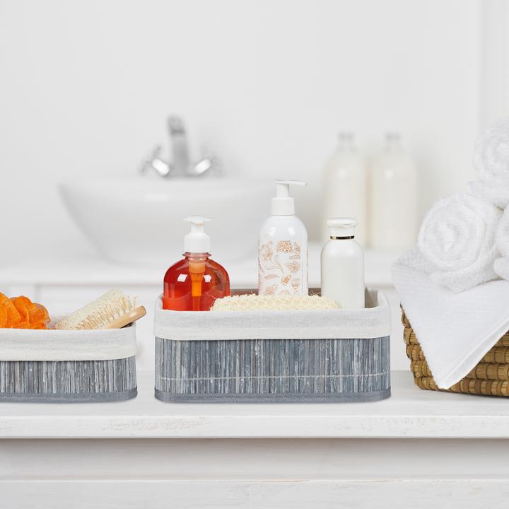 Image du produit Relaxdays Boîte de rangement lot de 3 (3 x, 30 x 20 x 12,5 cm)