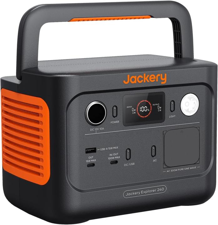 Actual product image Jackery Explorer 240 (256 Wh, 3.60 kg)