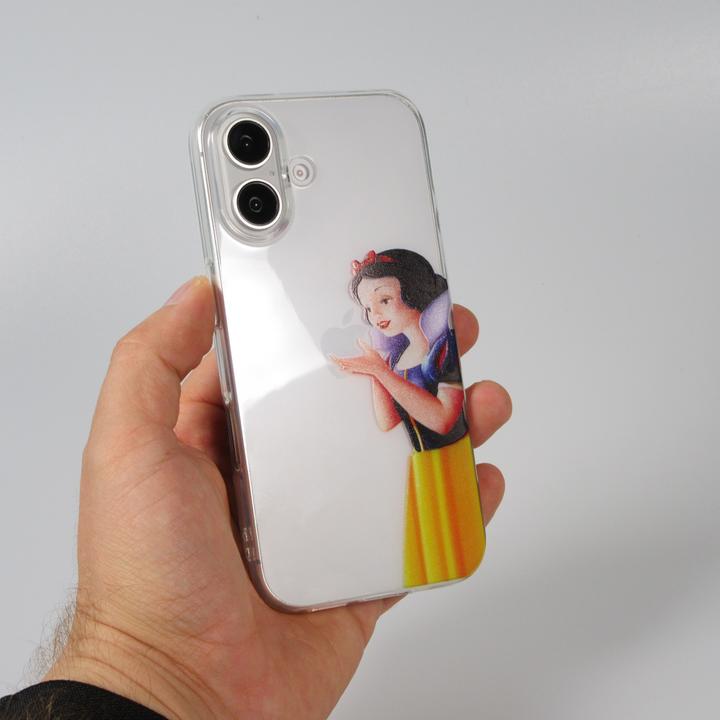 Actual product image PhoneLook Cover rubber cartoon Snow White (Apple iPhone 16 Plus)