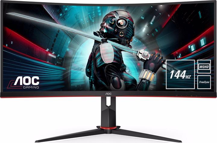 AOC CU34G2X/BK (3440 x 1440 pixels, 34")