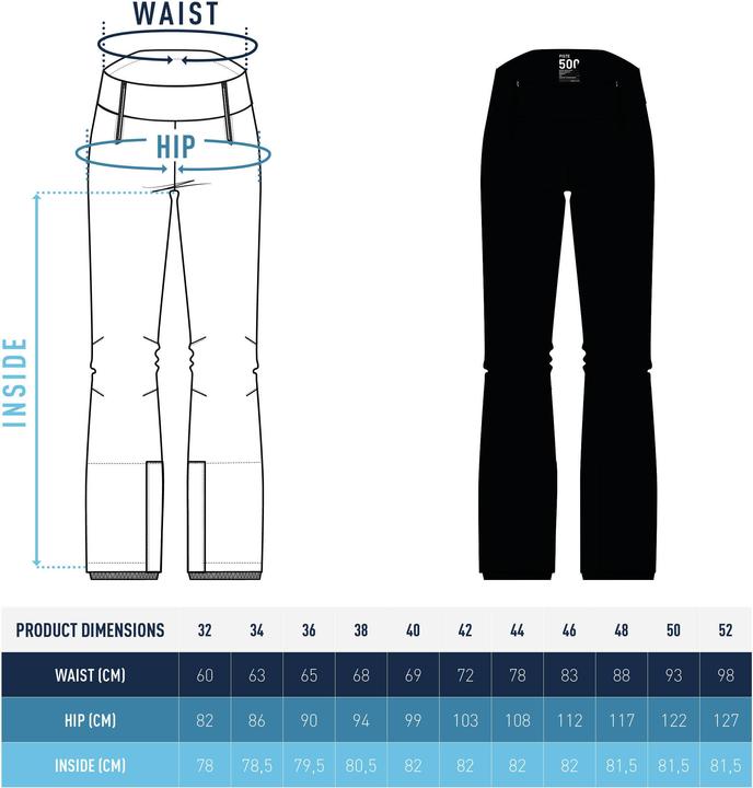 Actual product image Wedze 500 (XL, XXL)